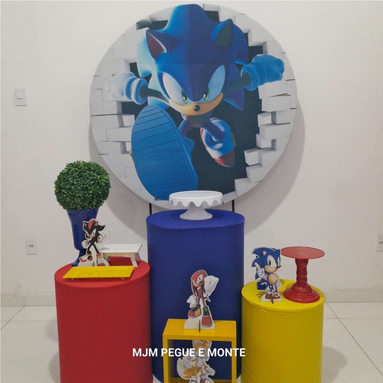 Kit Esmeralda Sonic 2 - MJM PEGUE E MONTE