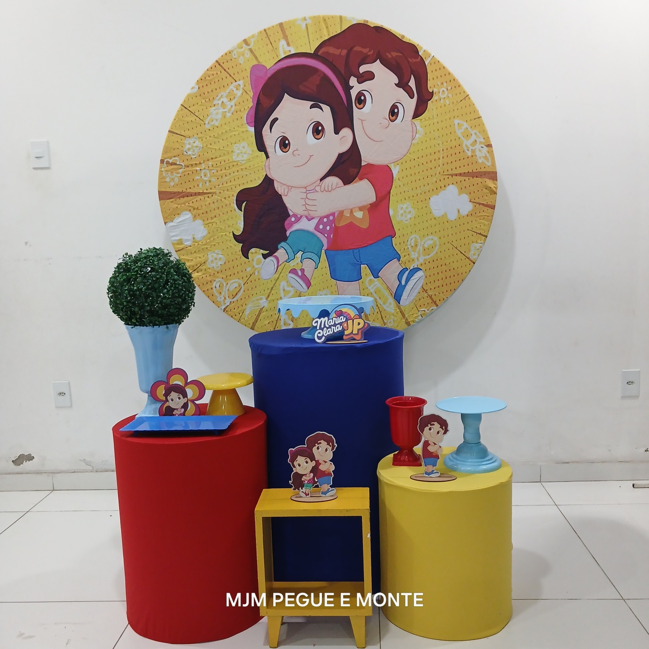 Kit Esmeralda Maria Clara E Jp Menino - MJM PEGUE E MONTE