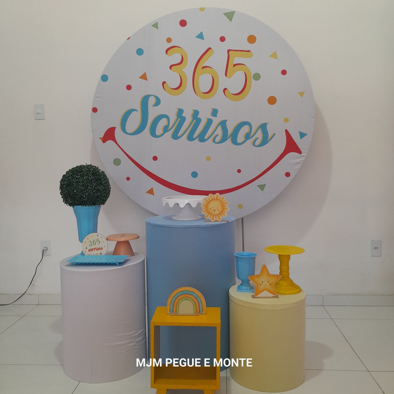 Kit Esmeralda 365 Sorrisos Menino - MJM PEGUE E MONTE