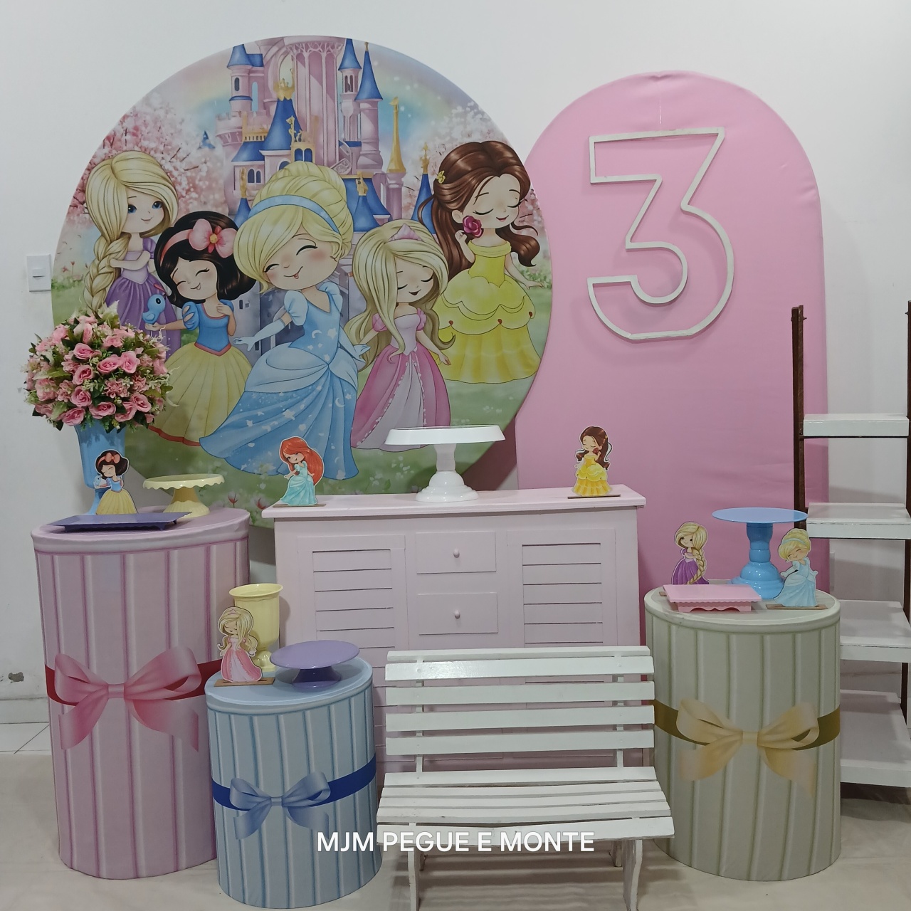 Kit Diamante Princesa Cute - MJM PEGUE E MONTE