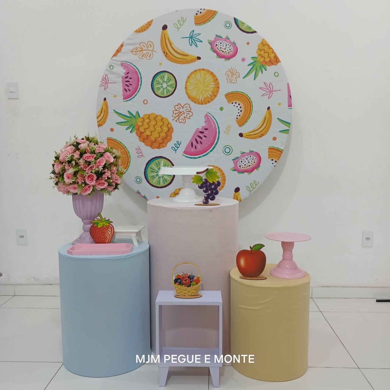 Kit Esmeralda Frutinha - MJM PEGUE E MONTE