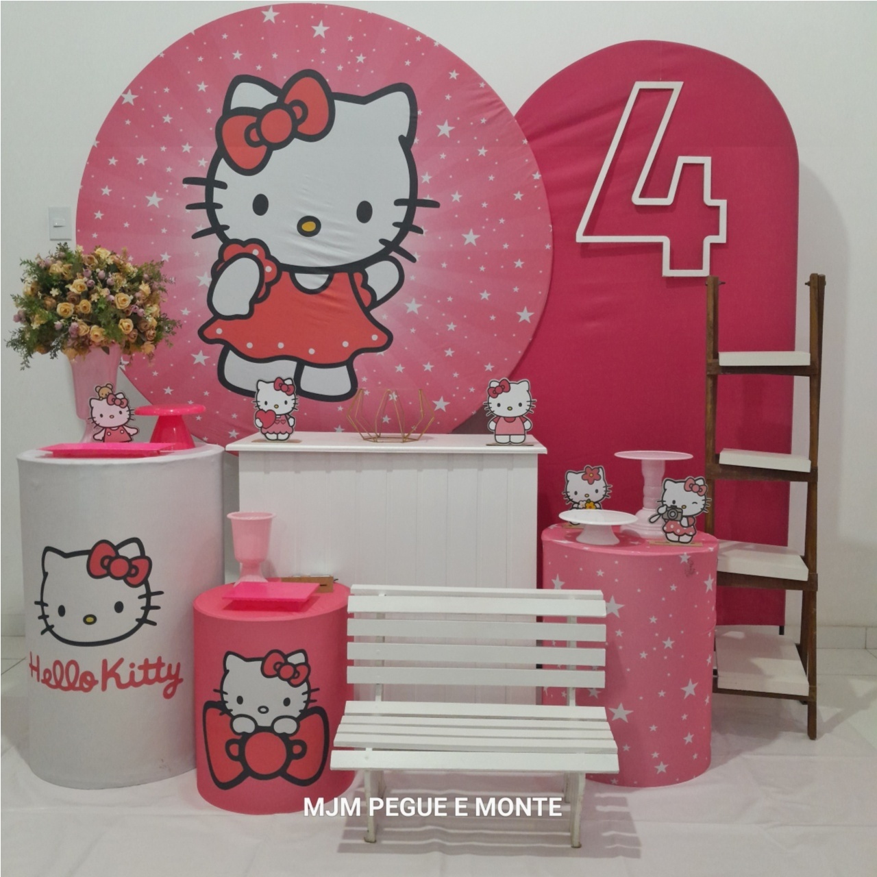 Kit Diamante Hello Kitty - MJM PEGUE E MONTE