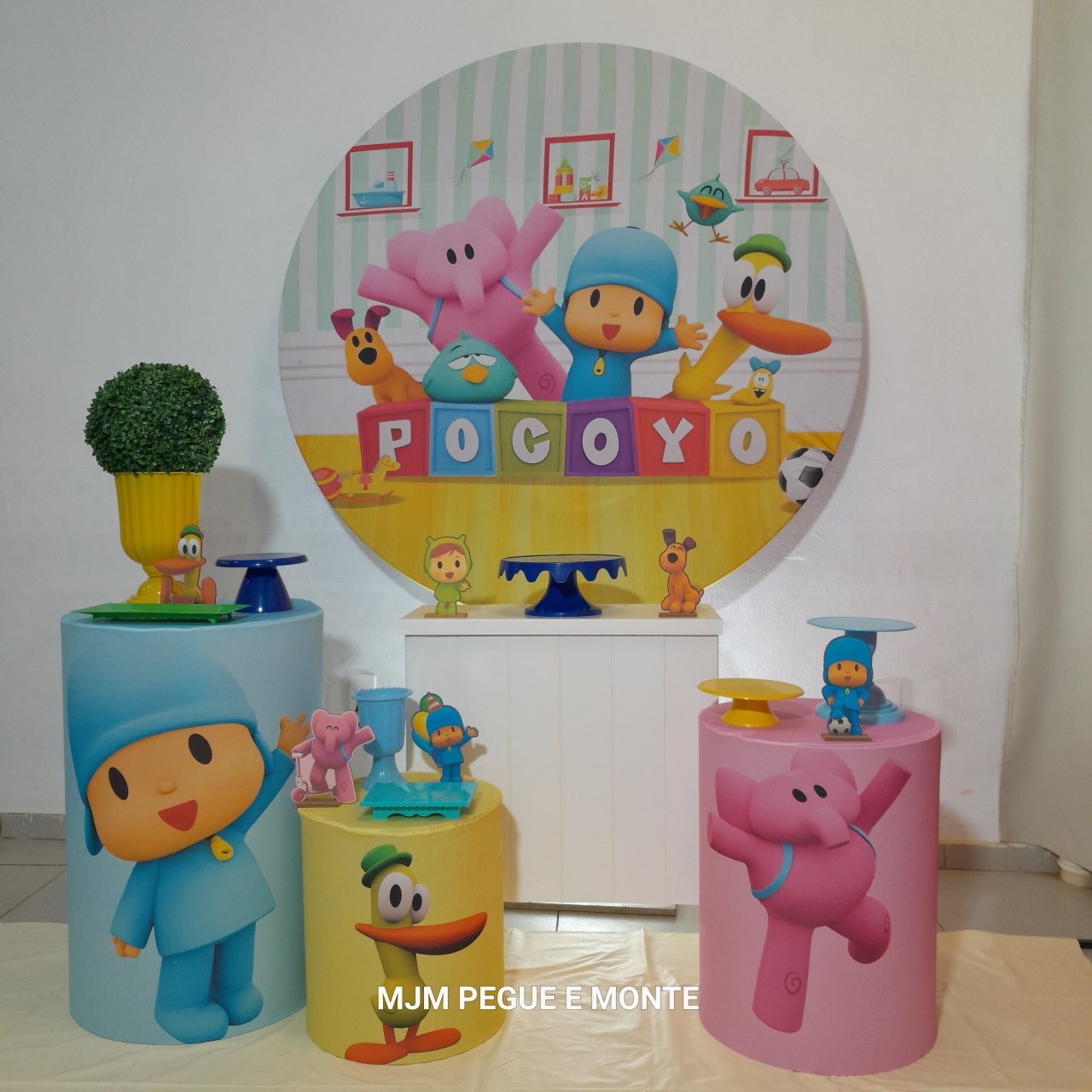 Kit Perola Pocoyo - MJM PEGUE E MONTE
