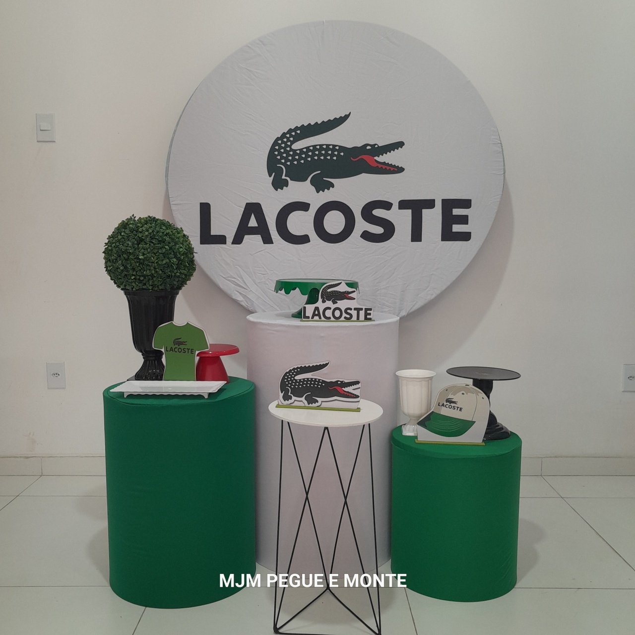 Kit Esmeralda Lacoste - MJM PEGUE E MONTE