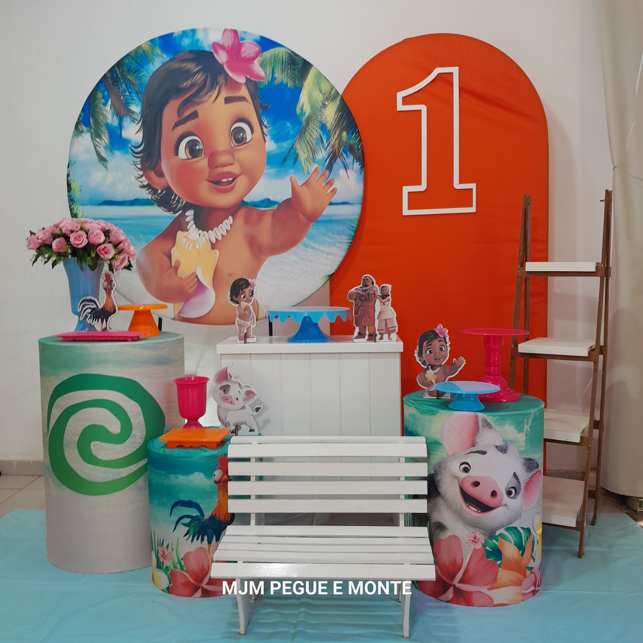 Kit Diamante Moana Baby - MJM PEGUE E MONTE