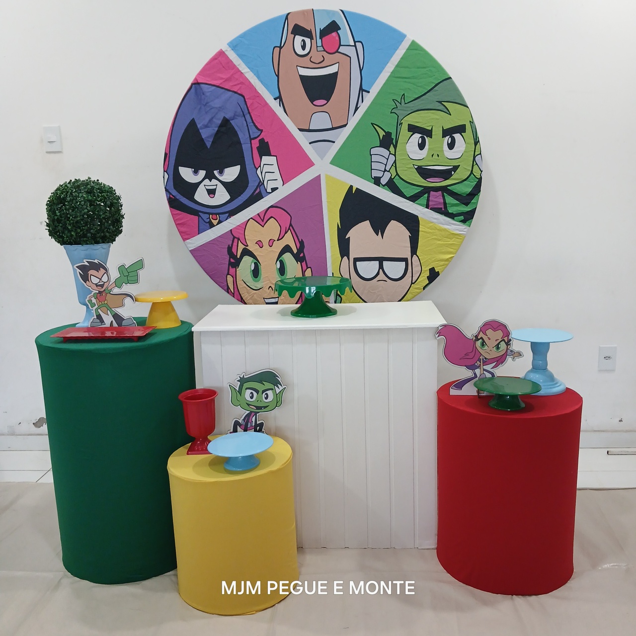 Kit Perola Jovem Titãs Em Ação - MJM PEGUE E MONTE