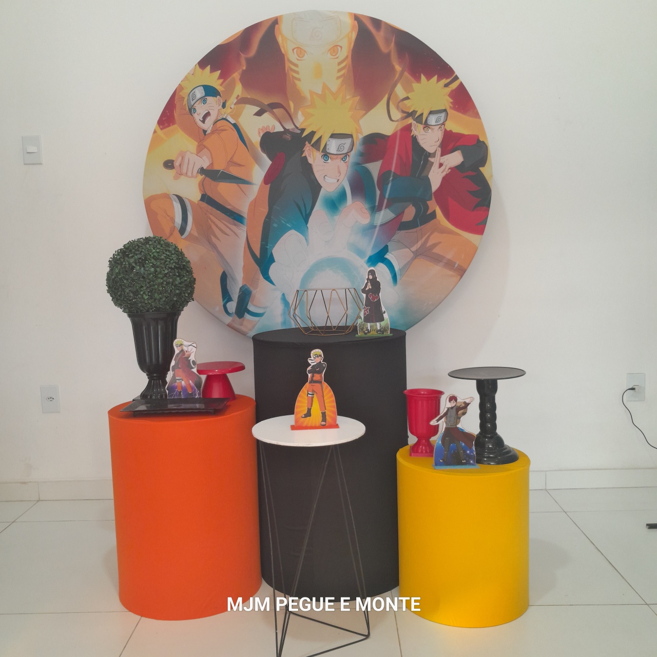 Kit Esmeralda Naruto - MJM PEGUE E MONTE