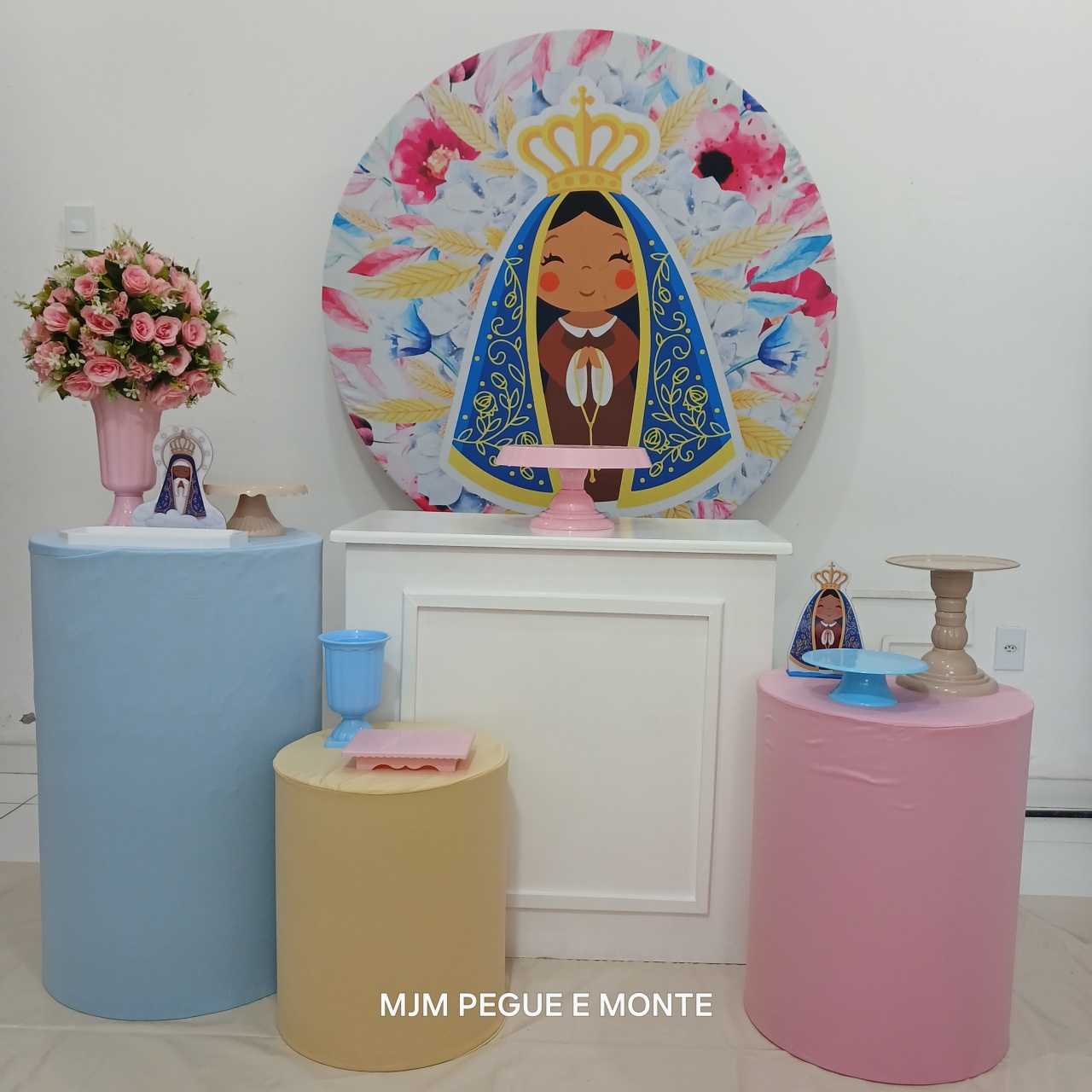 Kit Perola Nossa Senhora Aparecida - MJM PEGUE E MONTE
