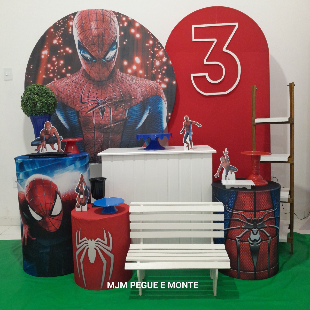 Kit Diamante Homem Aranha 01 - MJM PEGUE E MONTE