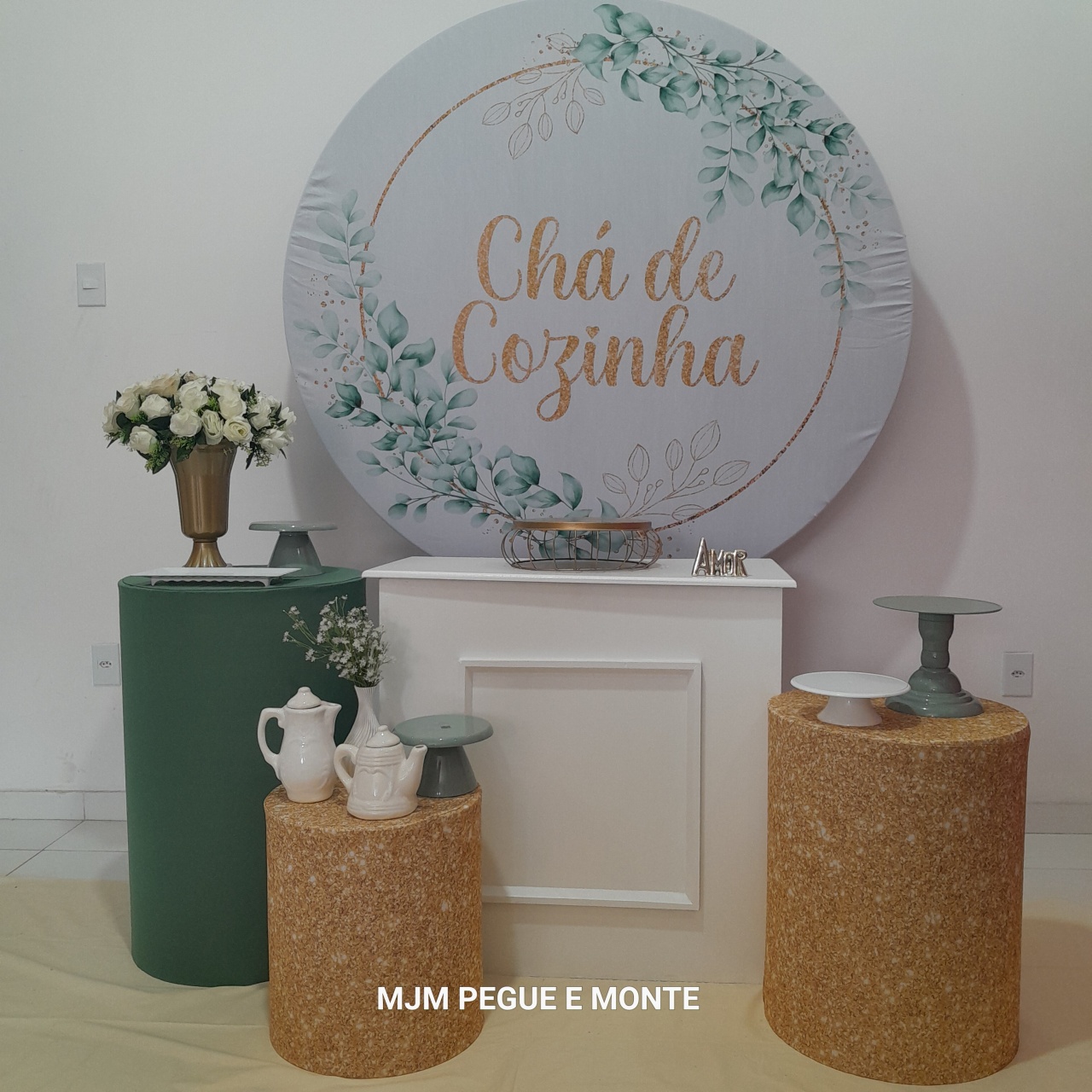 Kit Pérola Cha de Cozinha - MJM PEGUE E MONTE