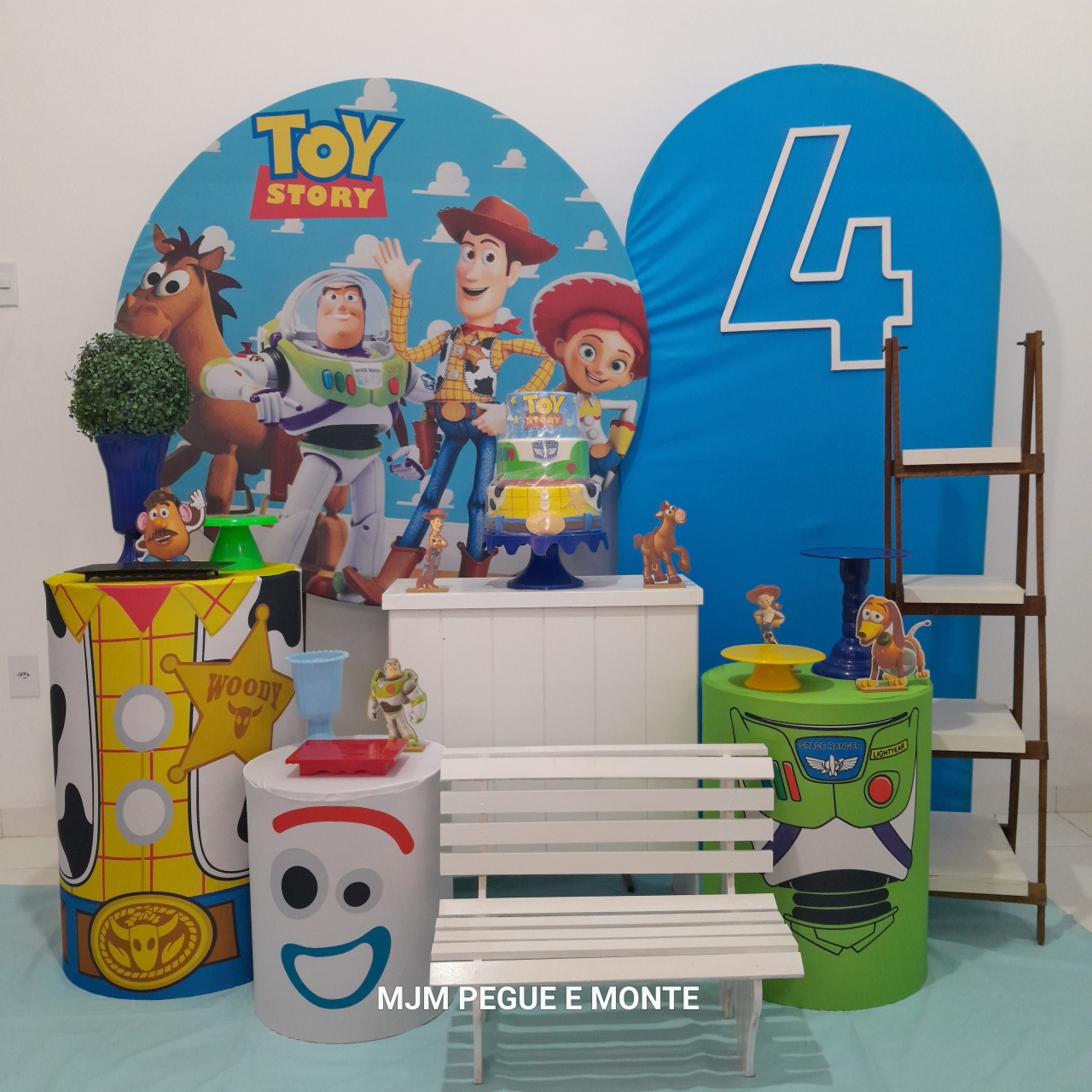 Kit Diamante Toy Store Menino - MJM PEGUE E MONTE