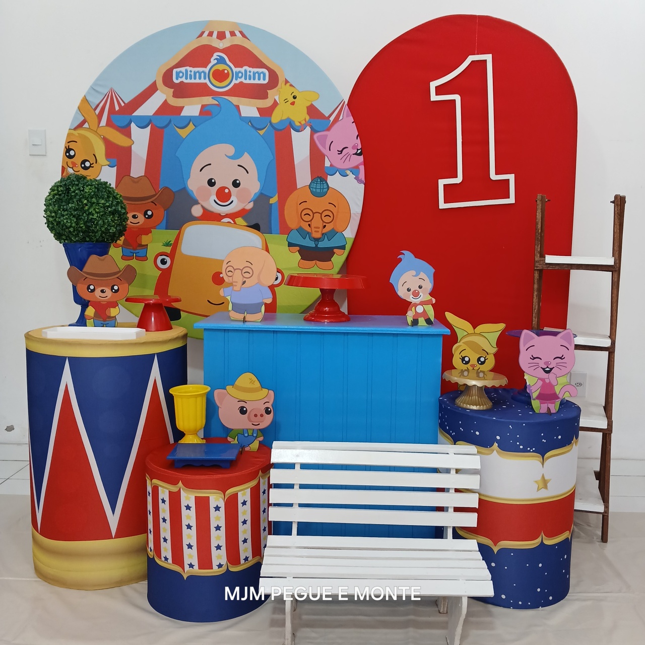 Kit Diamante Palhaço Plinplin - MJM PEGUE E MONTE