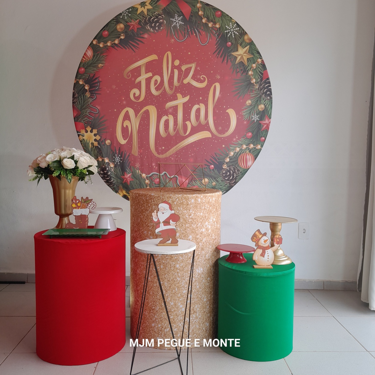 Kit Esmeralda Natal 01 - MJM PEGUE E MONTE