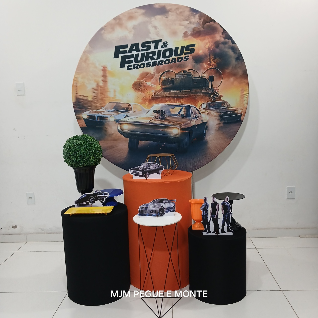 Kit Esmeralda Velozes E Furiosos - MJM PEGUE E MONTE