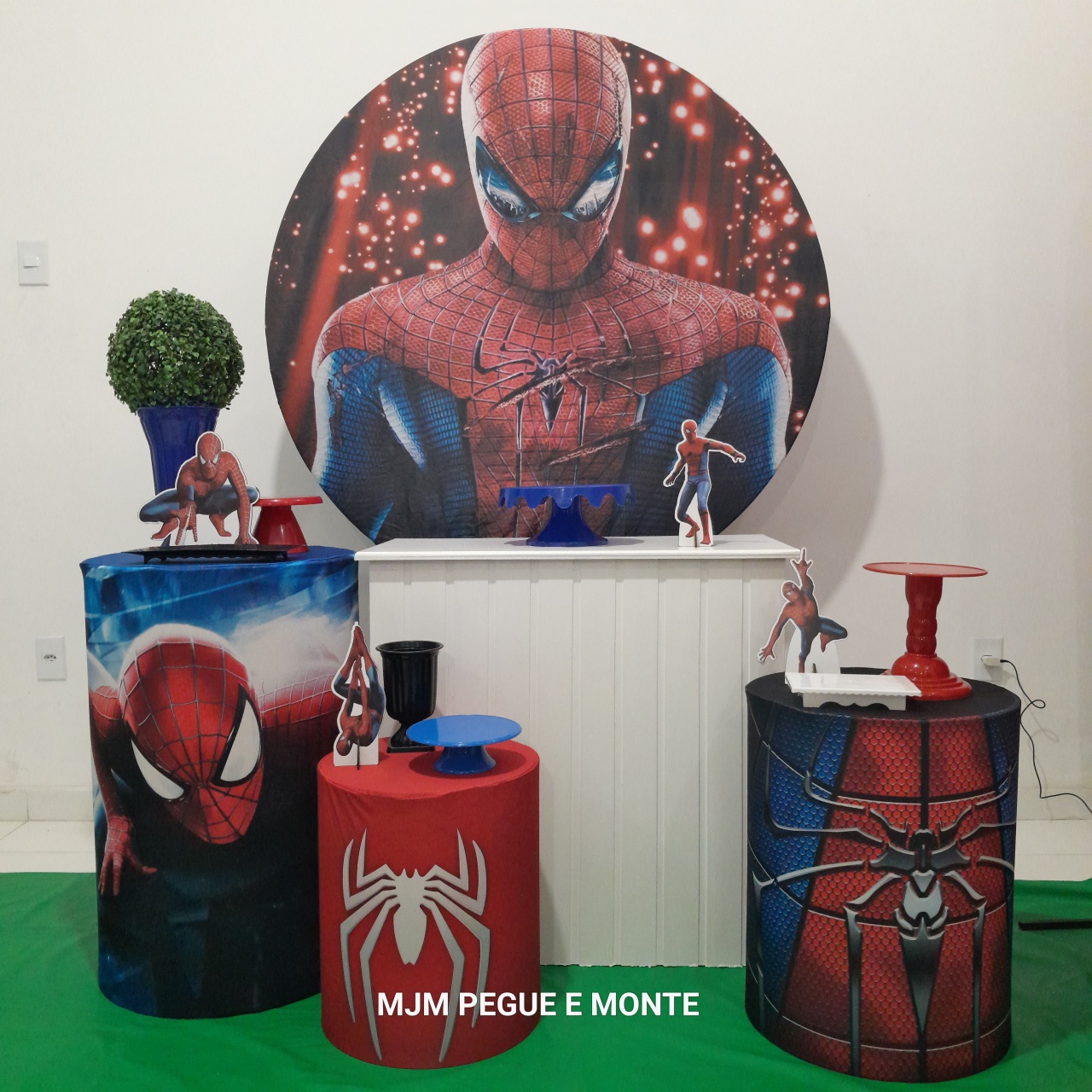 Kit Pérola Homem Aranha 01 - MJM PEGUE E MONTE