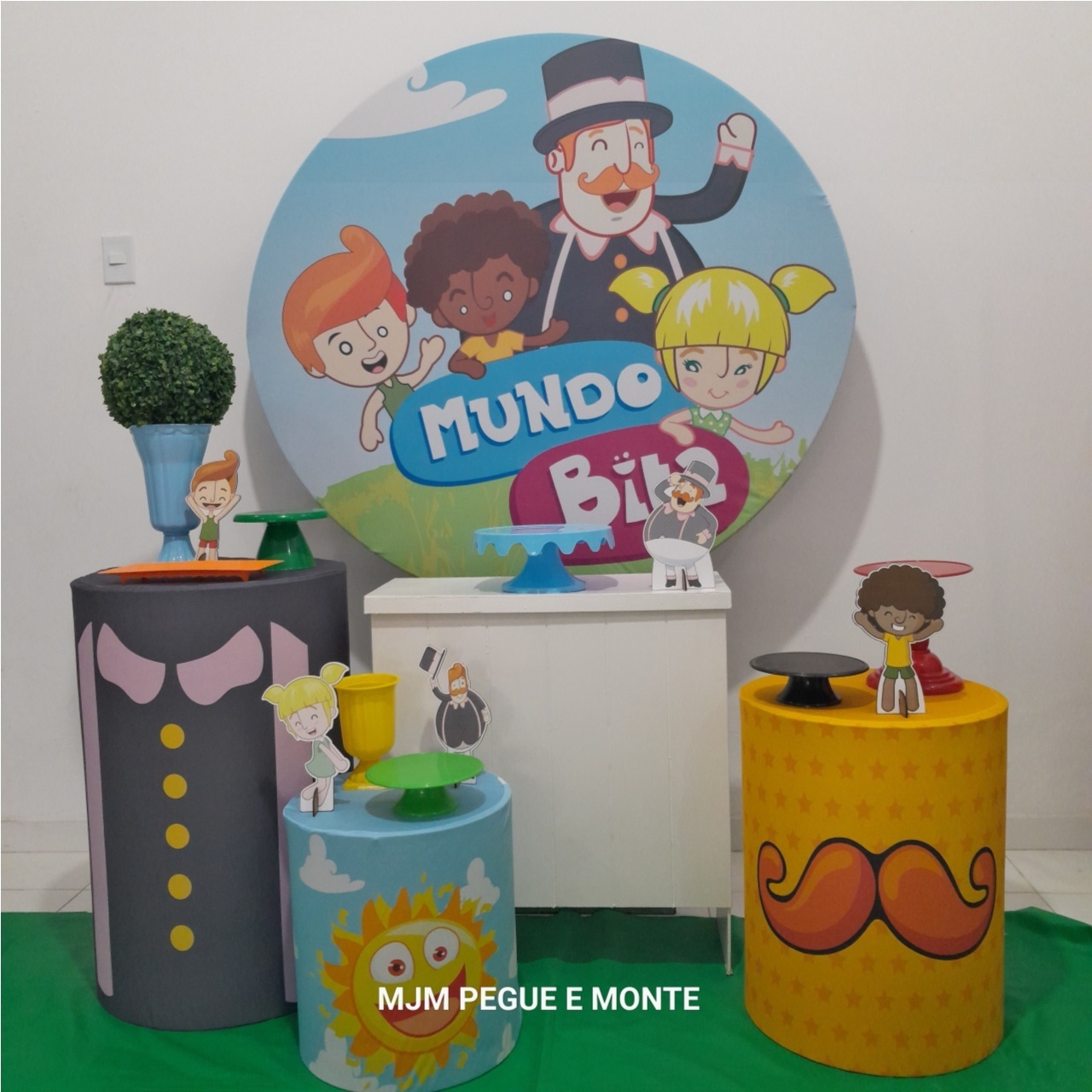 Kit Perola Mundo Bita Menino - MJM PEGUE E MONTE