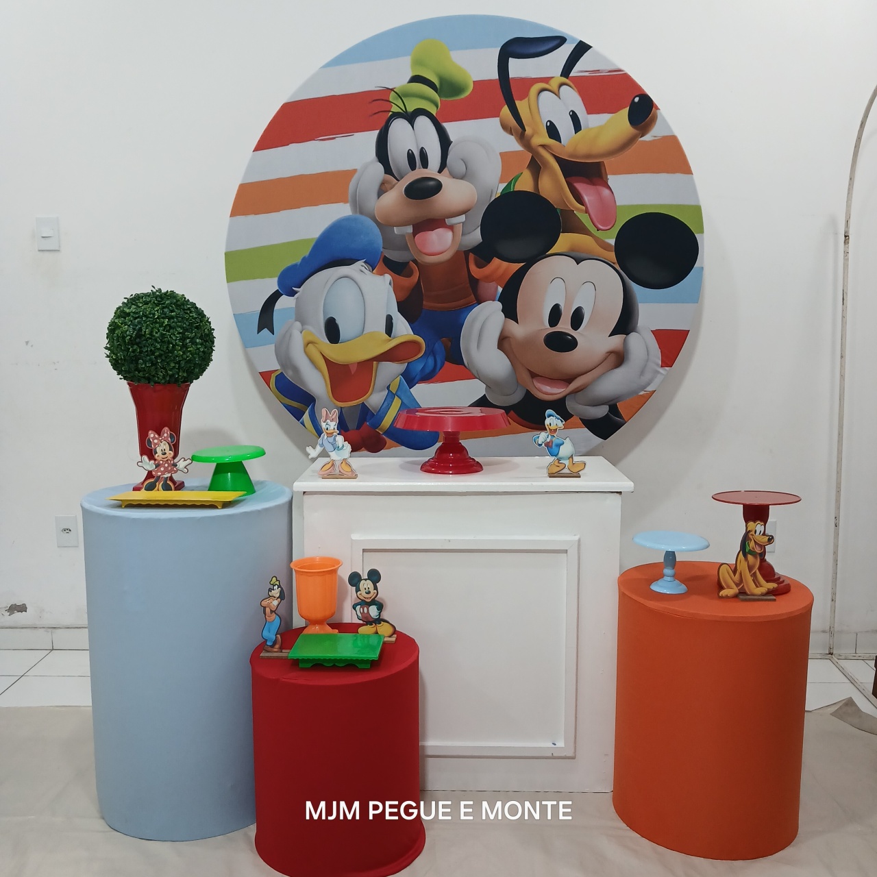 Kit Perola Turma Mickey 02 - MJM PEGUE E MONTE