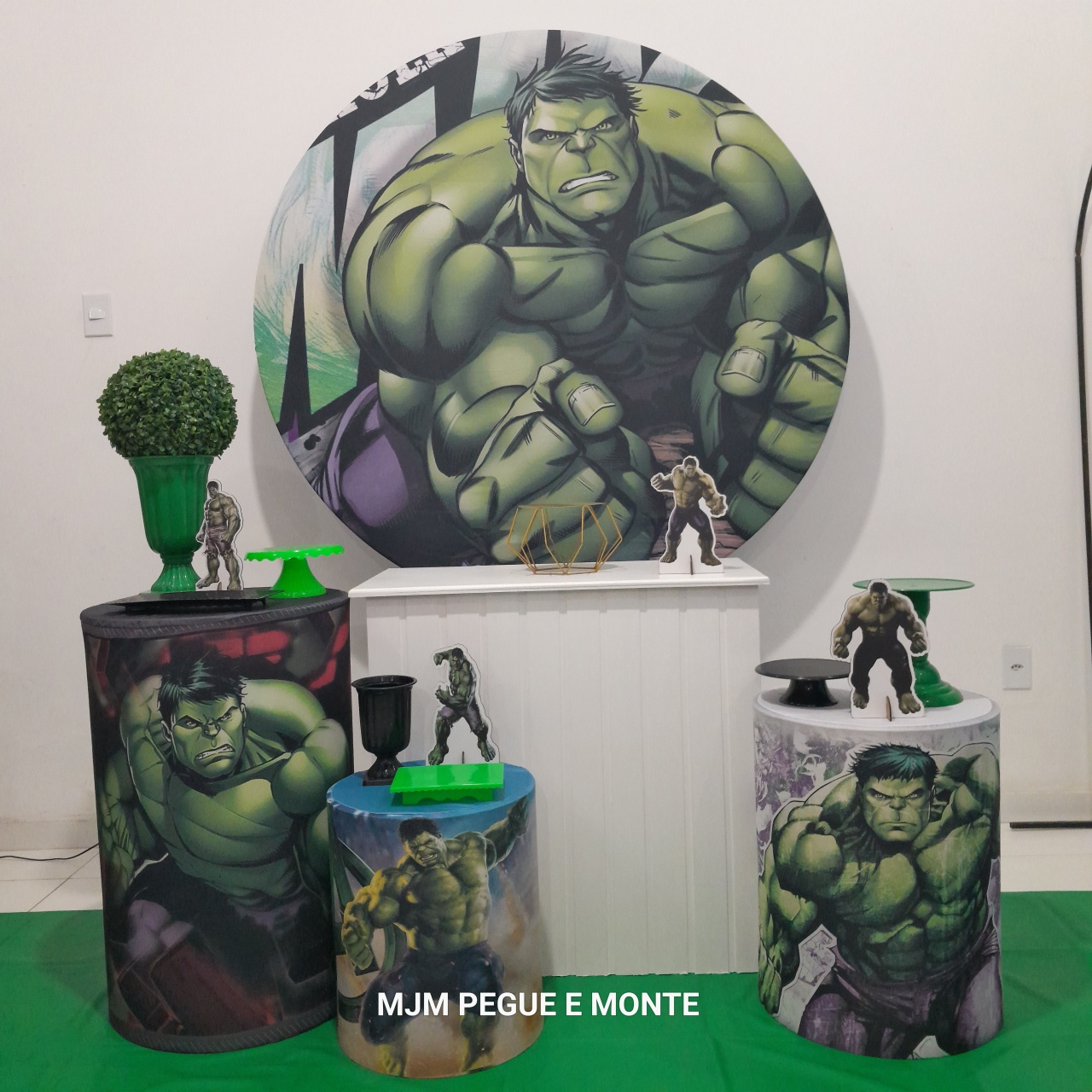 Kit Pérola Hulk 1 - MJM PEGUE E MONTE