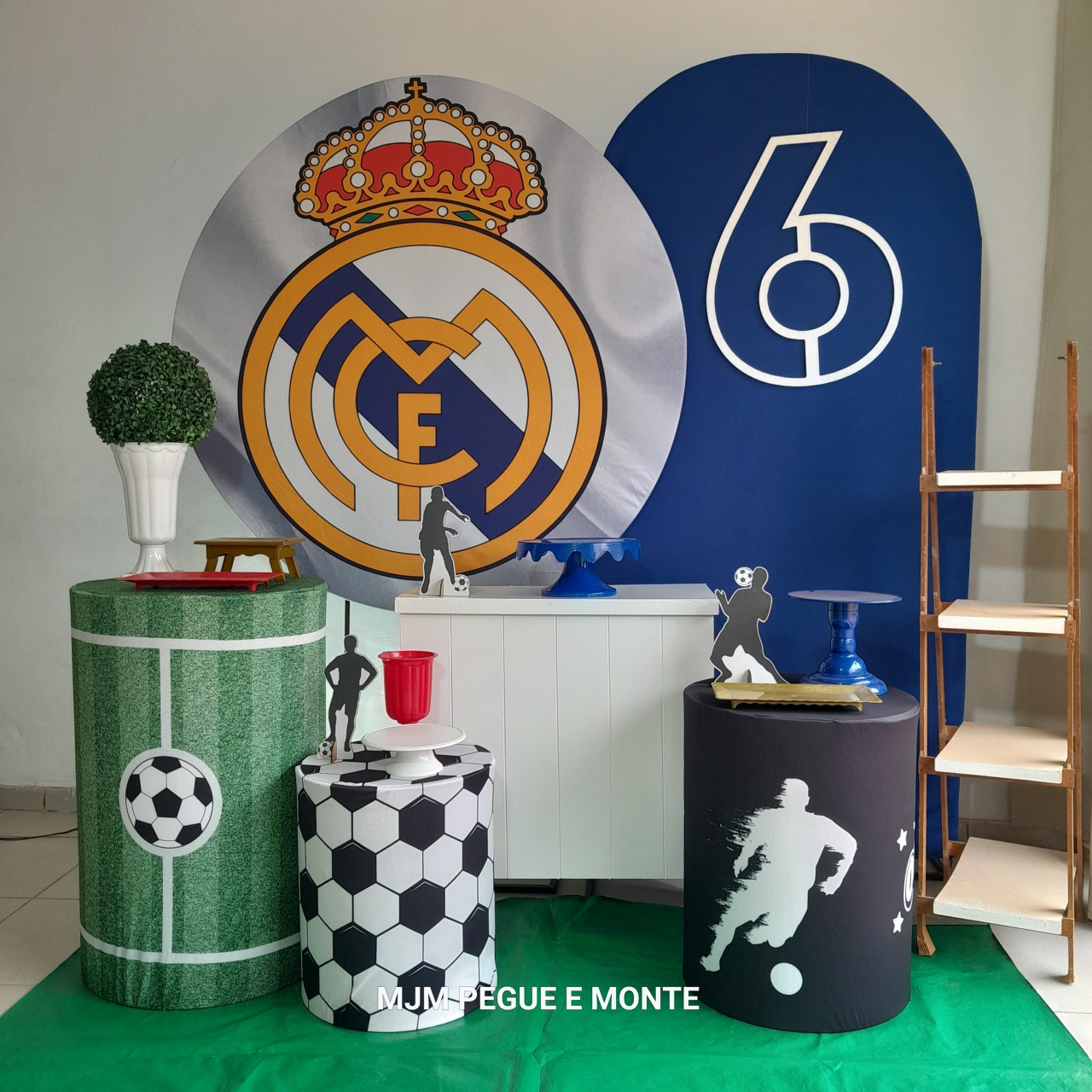 Kit Diamante Real Madrid - MJM PEGUE E MONTE