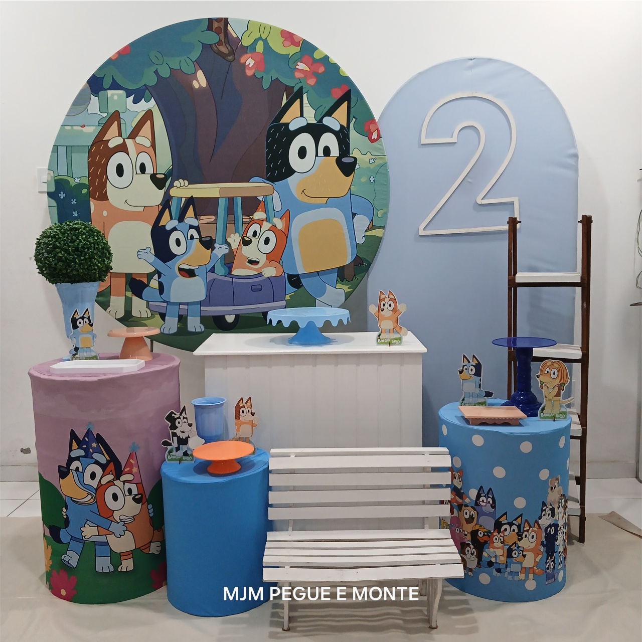 Kit Dimante Bluey - MJM PEGUE E MONTE