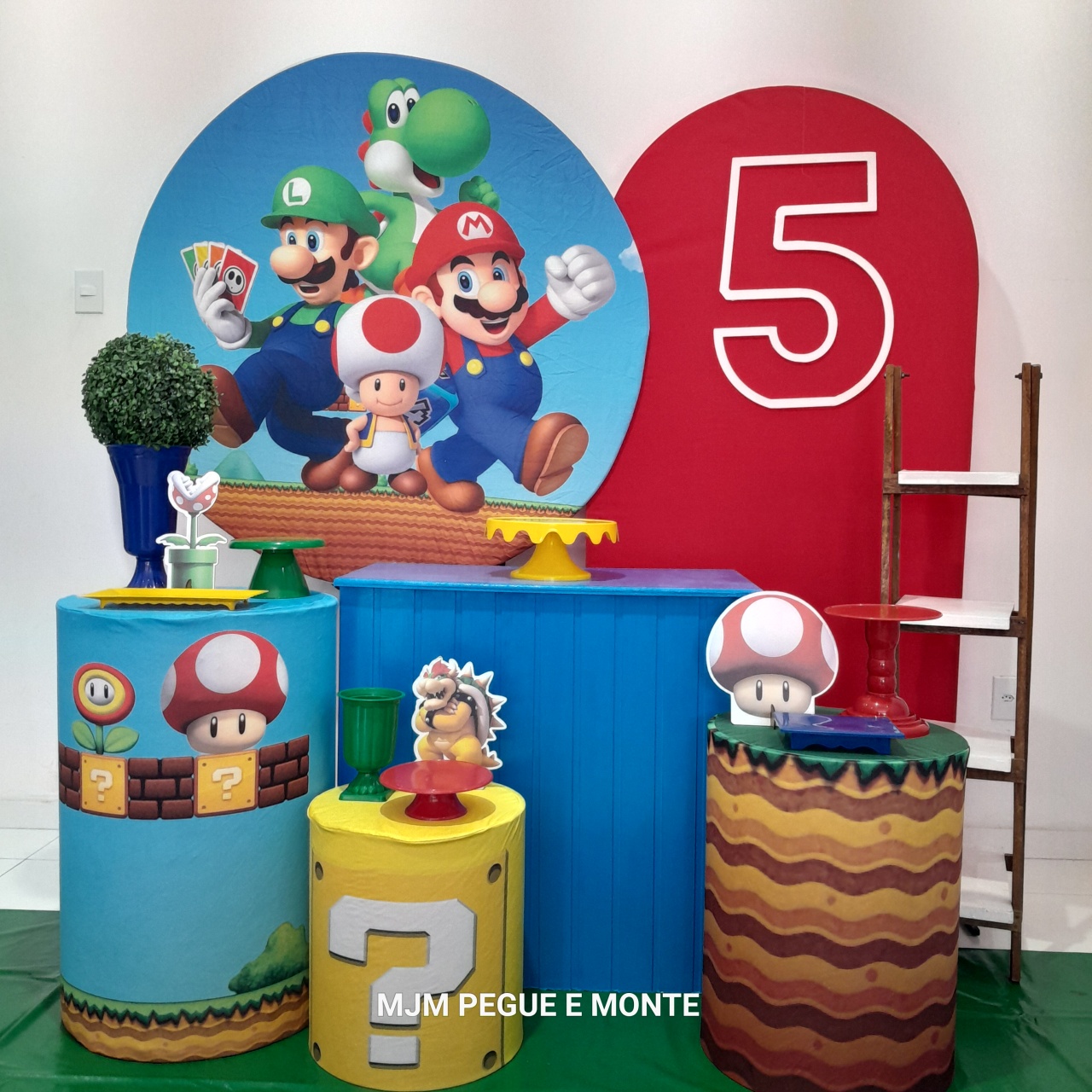 Kit Diamante Mario Bros - MJM PEGUE E MONTE