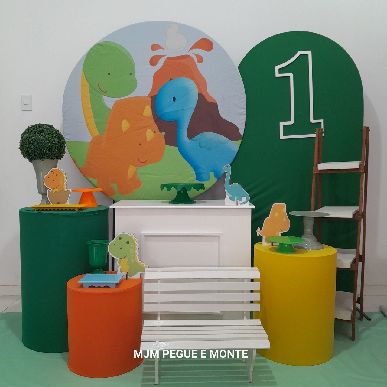 Kit Diamante Dinoussauro Baby - MJM PEGUE E MONTE