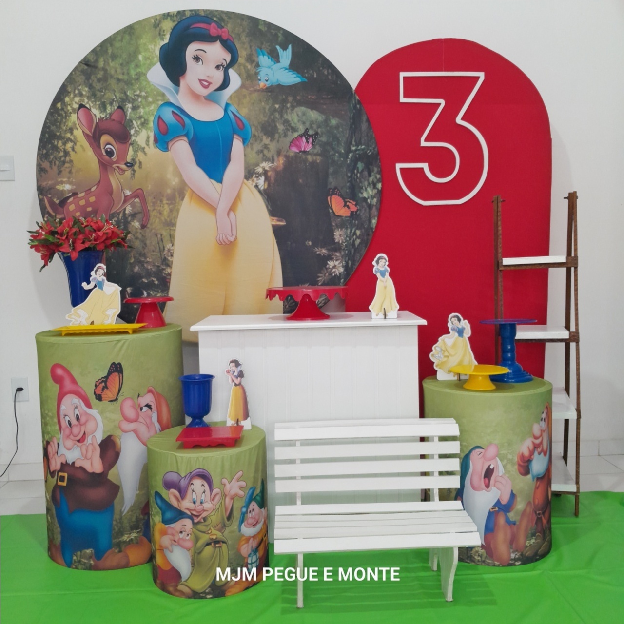 Kit Diamante Branca de Neve 02 - MJM PEGUE E MONTE