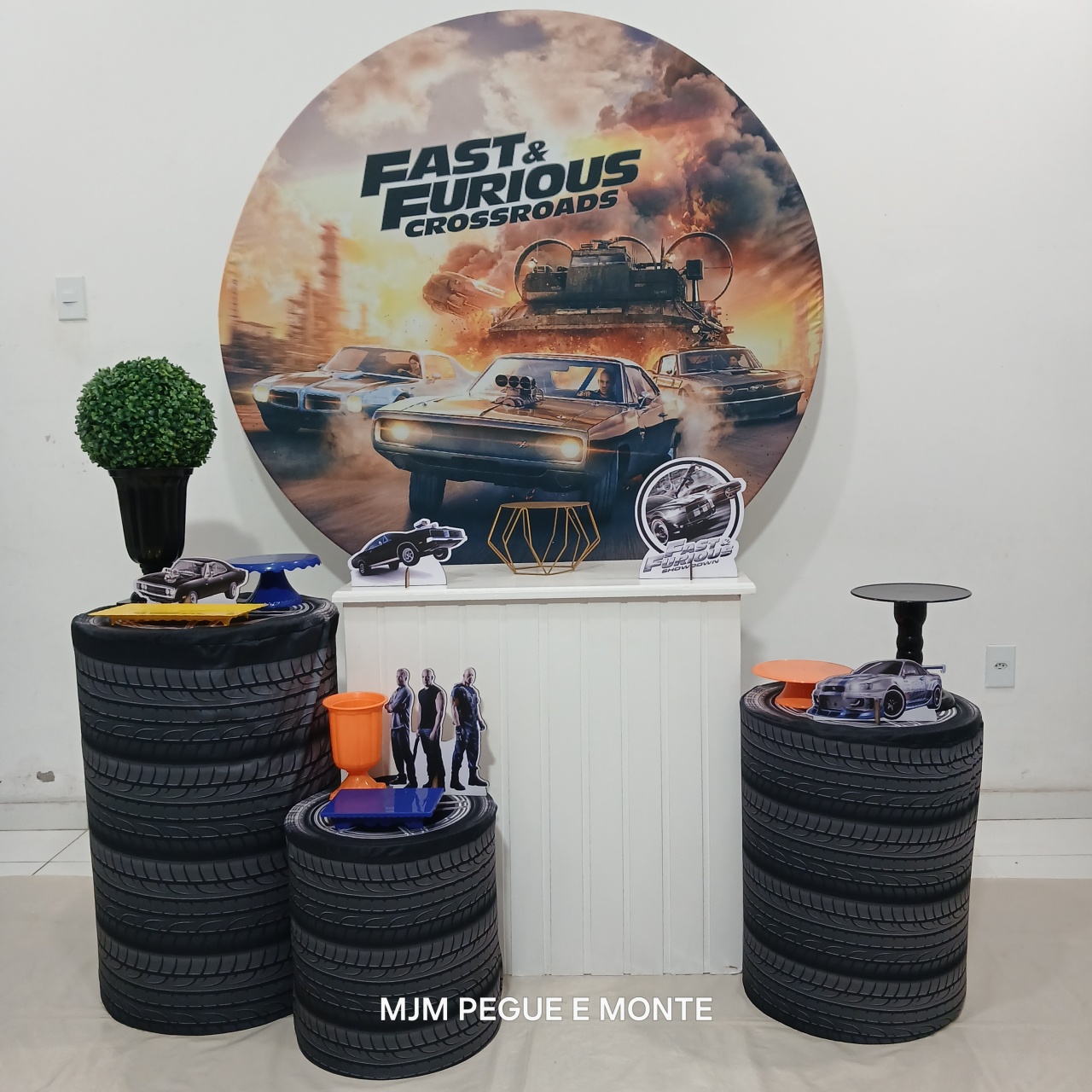 Kit Pérola Velozes E Furiosos - MJM PEGUE E MONTE