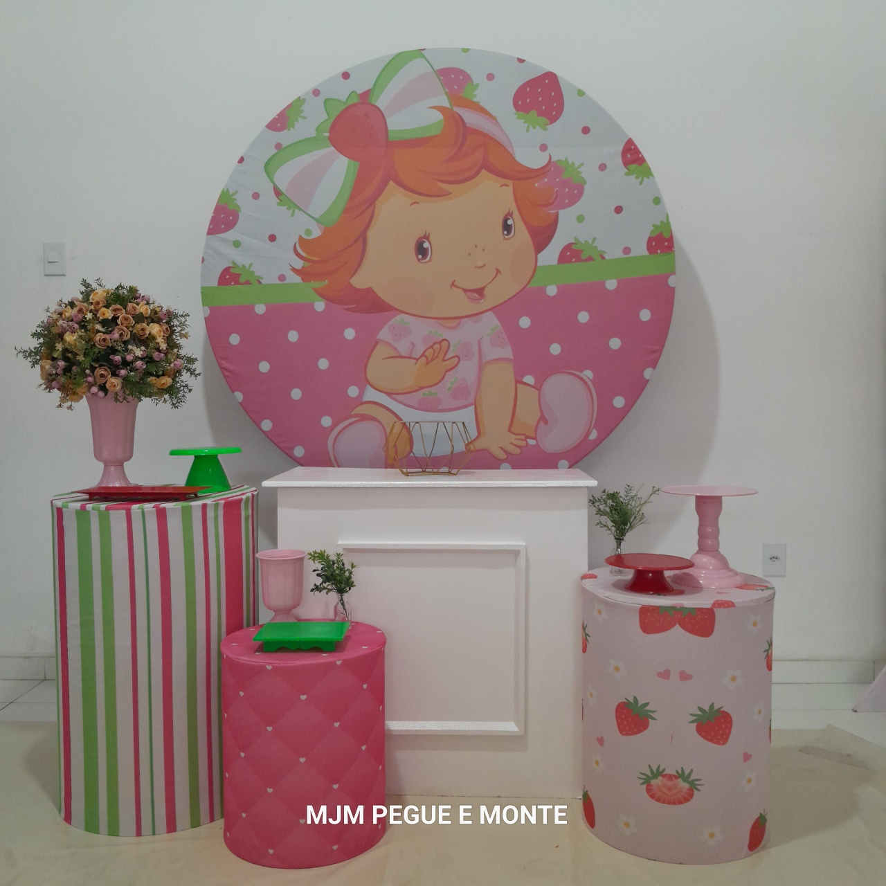 Kit Perola Moranguinho Baby - MJM PEGUE E MONTE
