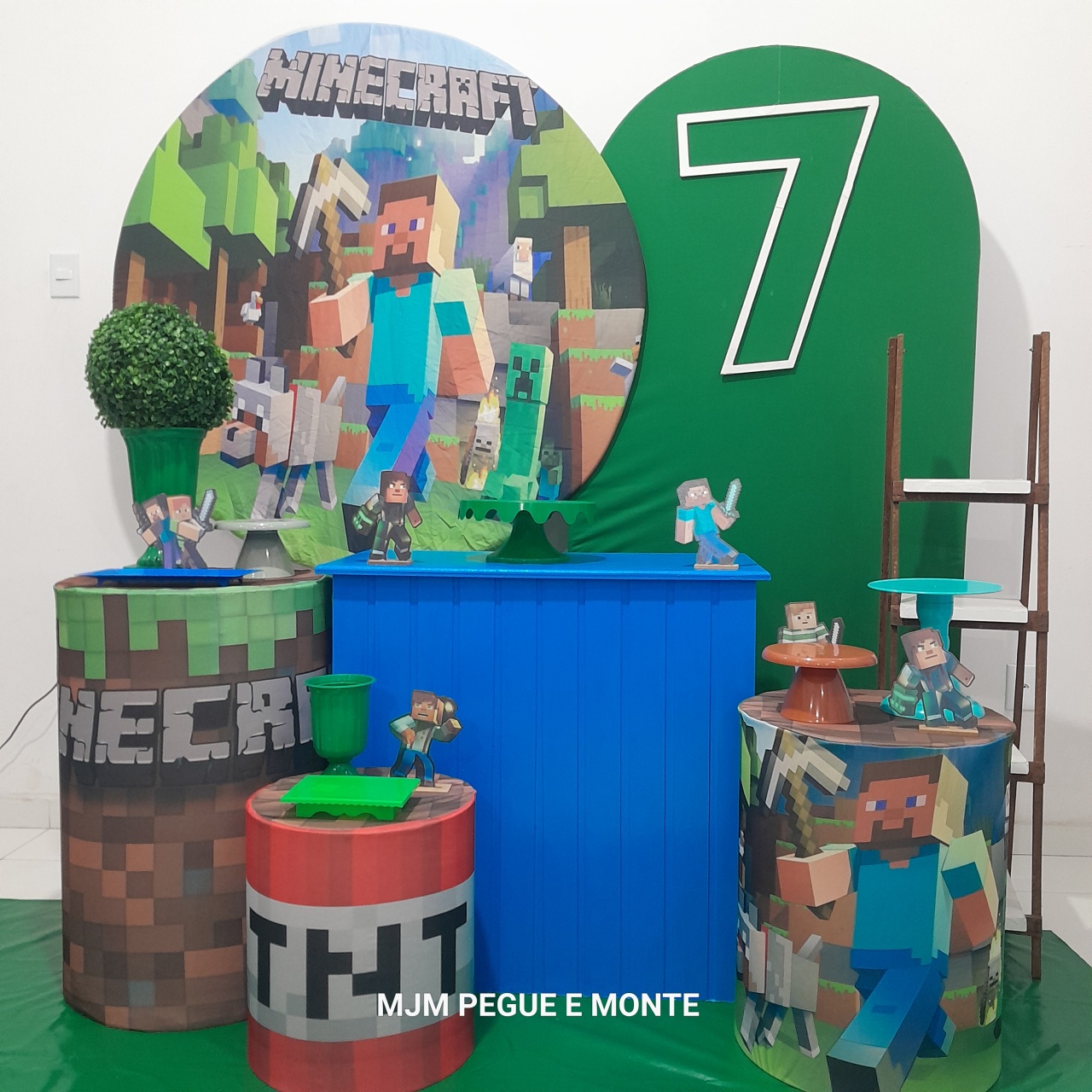Kit Diamante Minecraft - MJM PEGUE E MONTE