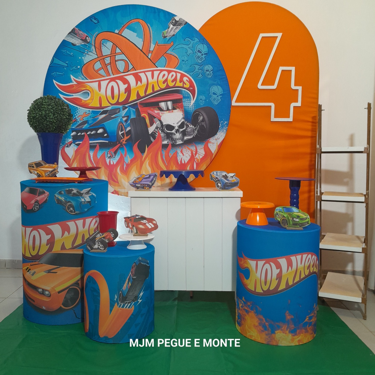 Kit Diamante Hotwheels - MJM PEGUE E MONTE