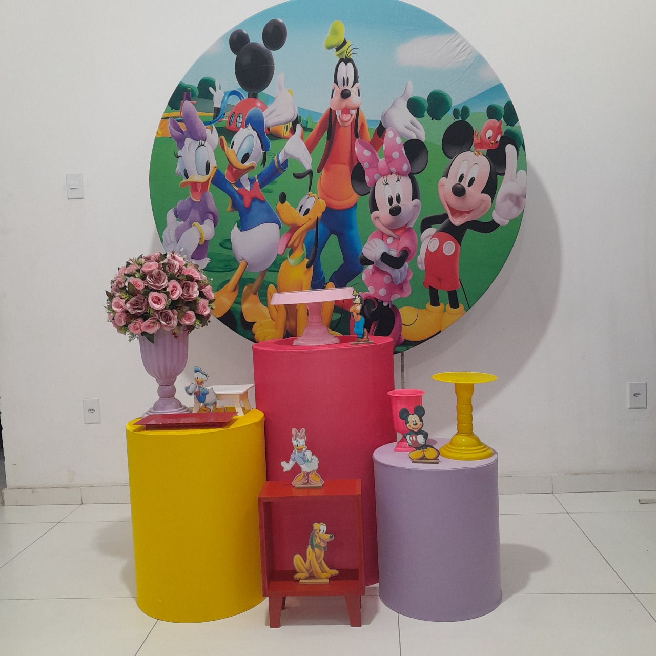 Kit Esmeralda Turma Do Mickey Menina - MJM PEGUE E MONTE