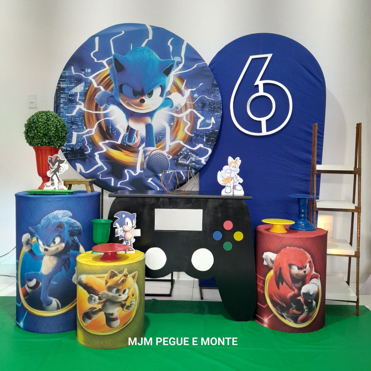Kit Diamante Sonic 01 - MJM PEGUE E MONTE
