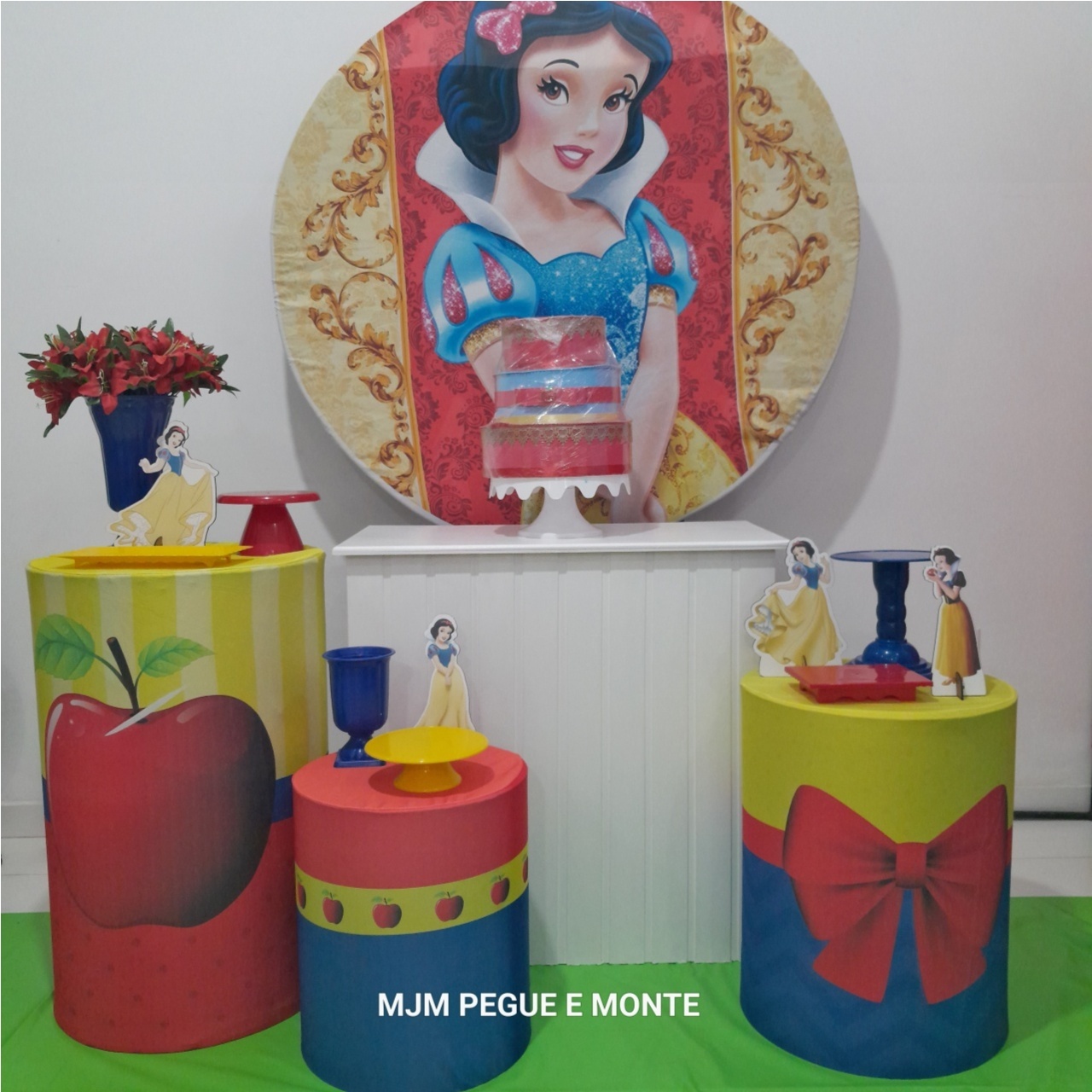 Kit Perola Branca de Neve 01 - MJM PEGUE E MONTE