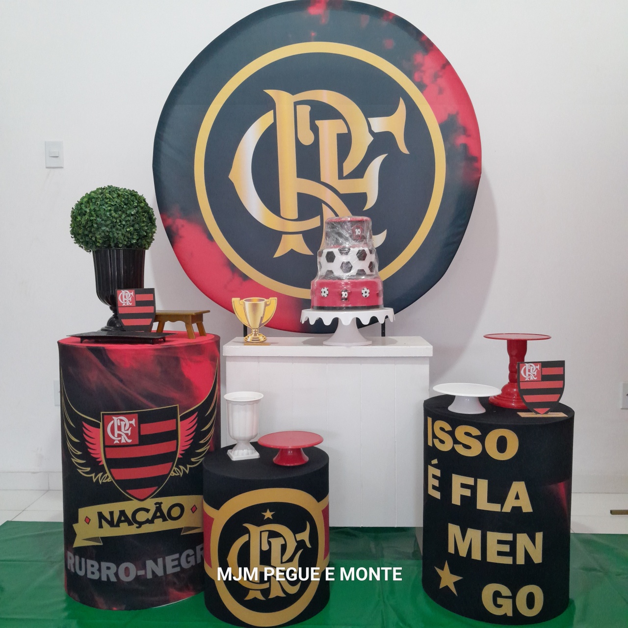 Kit Pérola Flamengo 2 - MJM PEGUE E MONTE