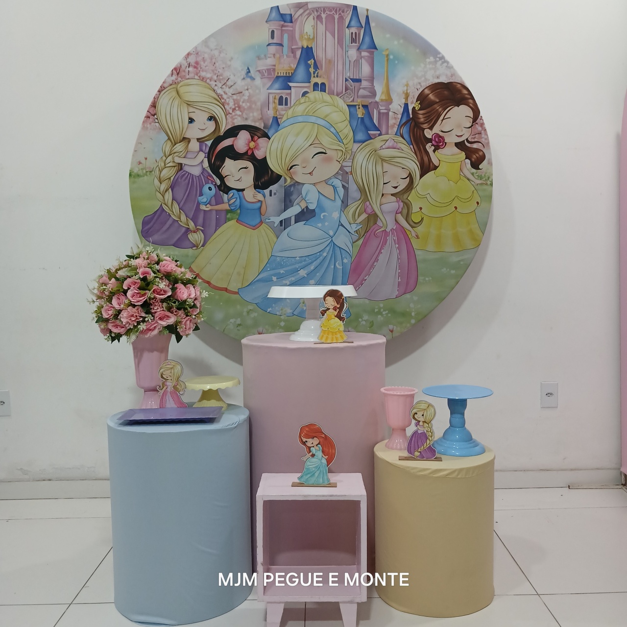Kit Esmeralda Princesa Cute - MJM PEGUE E MONTE