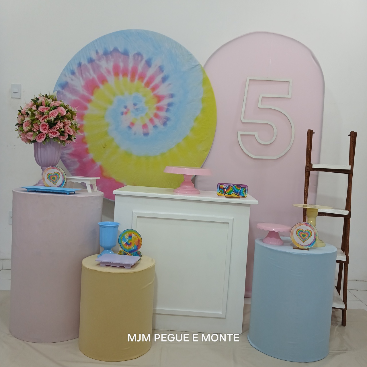 Kit Dimante Tie Dye - MJM PEGUE E MONTE