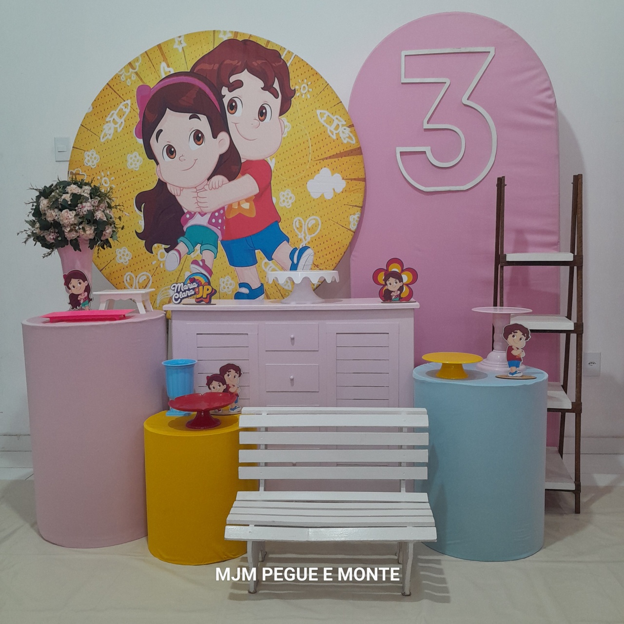 Kit Diamante Maria Clara E Jp Menina - MJM PEGUE E MONTE