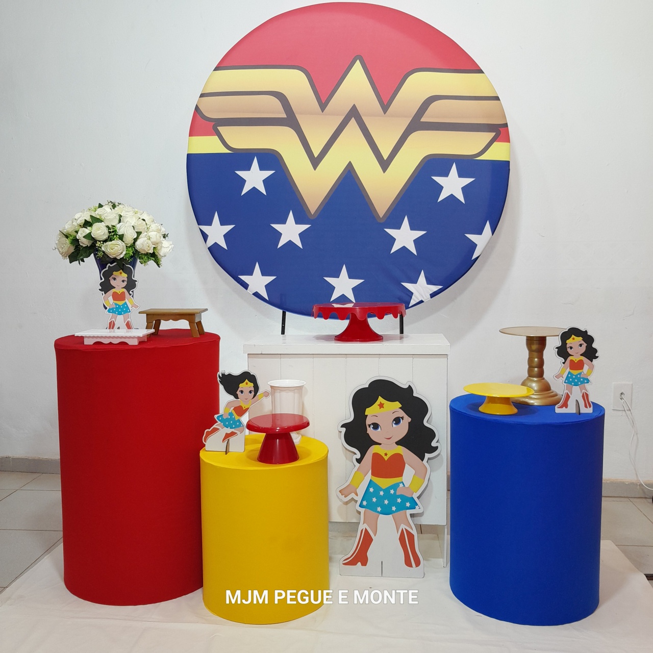 Kit Pérola Mulher Maravilha - MJM PEGUE E MONTE