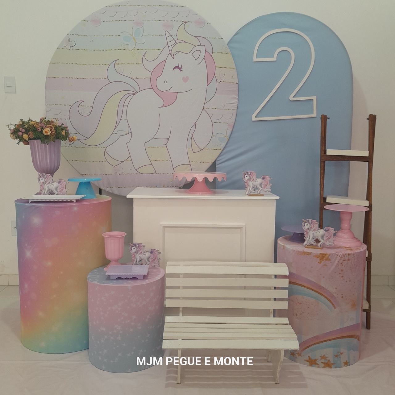Kit Diamante Unicórnio 02 - MJM PEGUE E MONTE