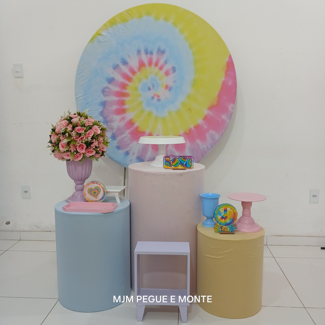 Kit Esmeralda Tie Dye - MJM PEGUE E MONTE