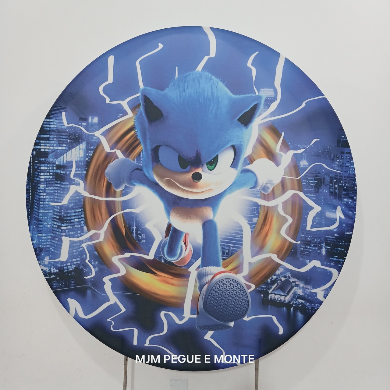 Capa Painel Redondo Sonic - MJM PEGUE E MONTE
