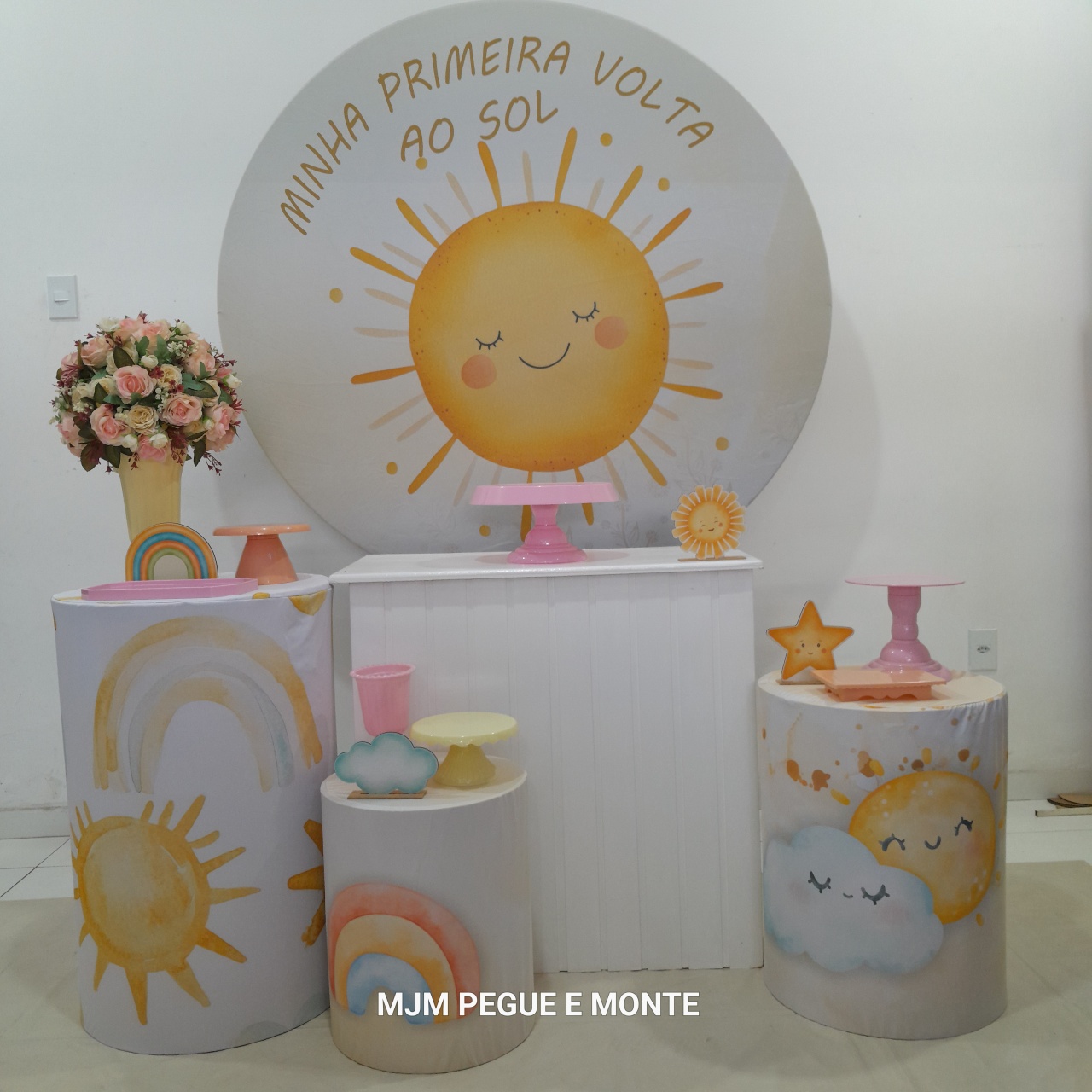 Kit Perola Minha 1°Volta Ao Sol - MJM PEGUE E MONTE