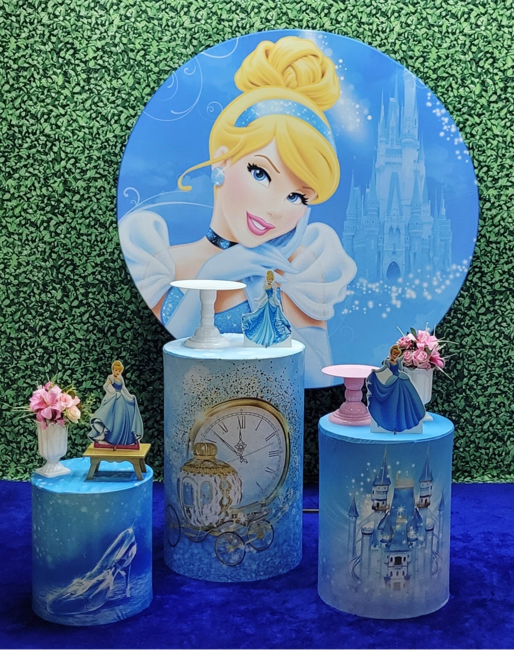 Cinderela - Kit Prata - Up Decor Pegue e Monte