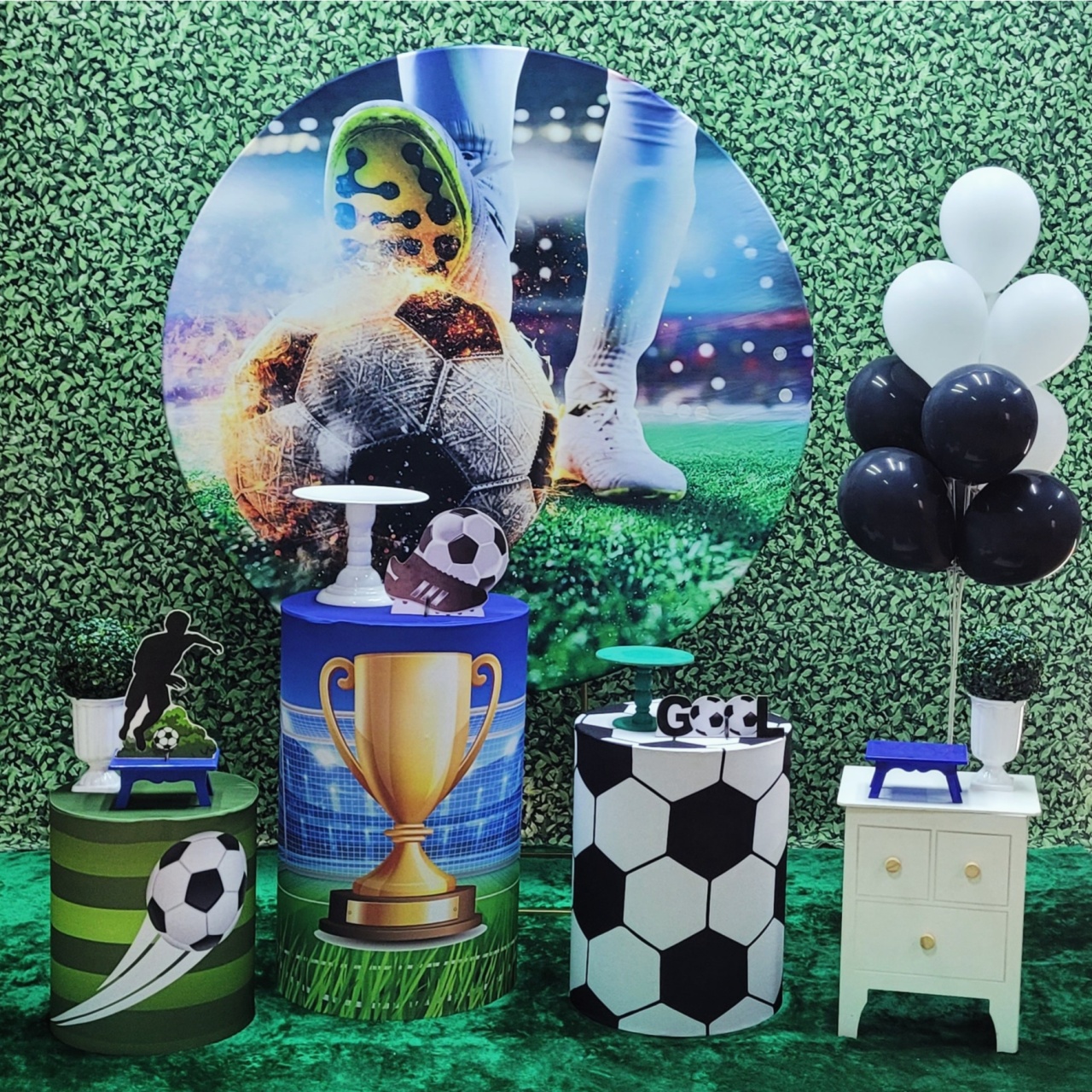 Futebol Mod.1 - Kit Ouro    - Up Decor Pegue e Monte
