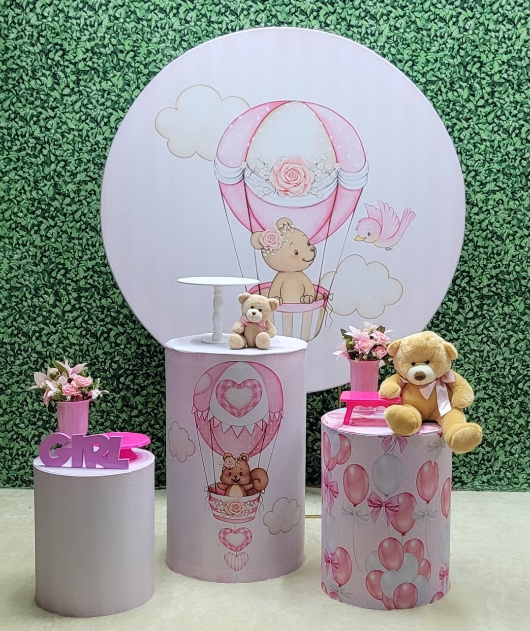 Baloeira - Kit Prata - Up Decor Pegue e Monte