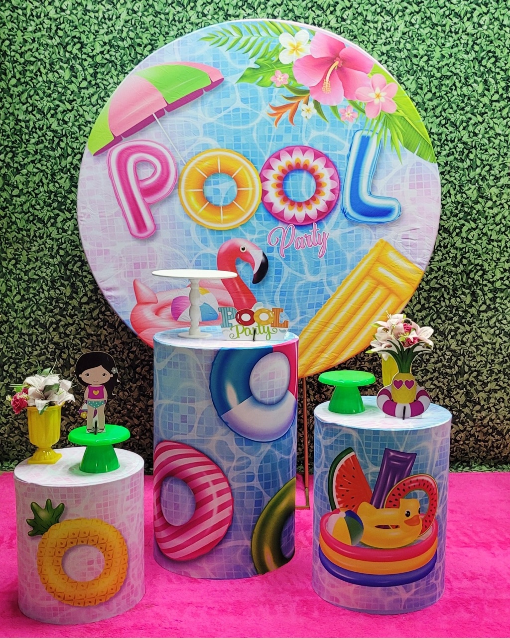 Pool Party - Kit Prata - Up Decor Pegue e Monte