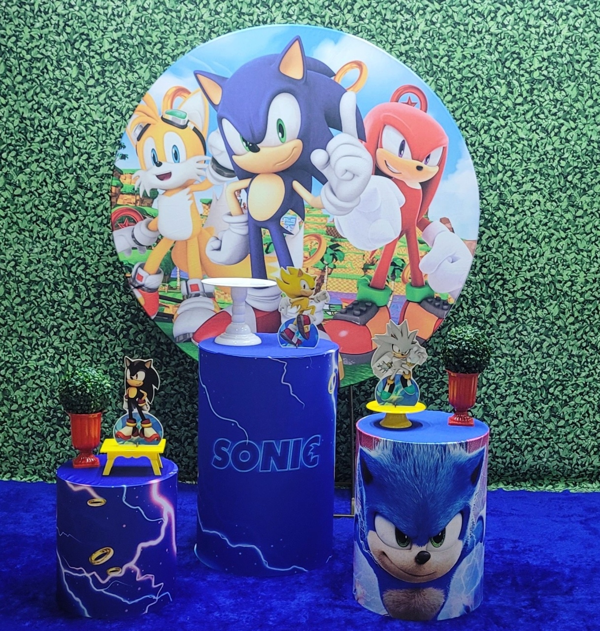 Sonic Mod.2 - Kit Prata  - Up Decor Pegue e Monte