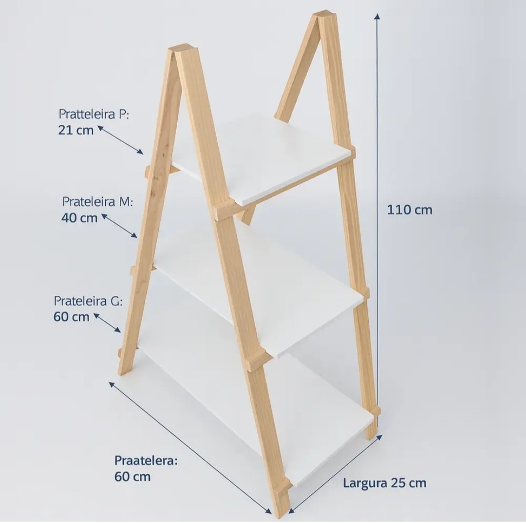 Escadinha Para Lembrancinhas  - Up Decor Pegue e Monte
