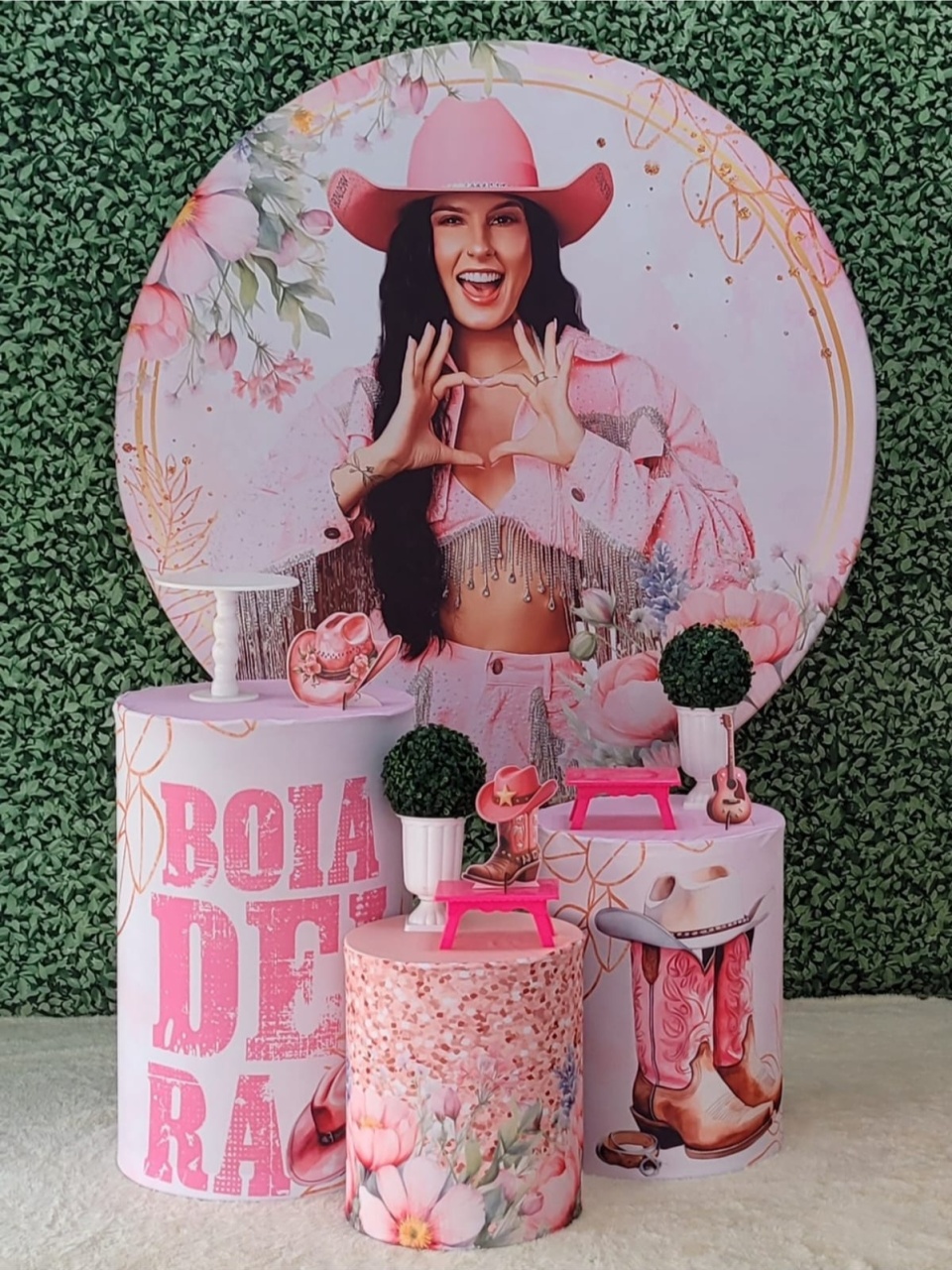 Ana Castela Mod.2 - Kit Prata  - Up Decor Pegue e Monte